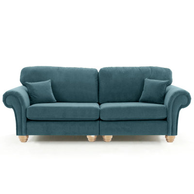 Foreston 4 Seater Velvet Sofa