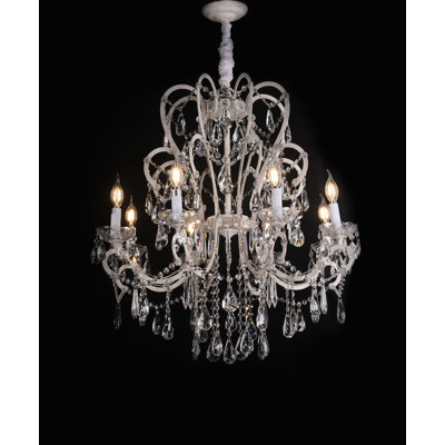 Lustree 8 lumières façon bougie/classique Riddleville