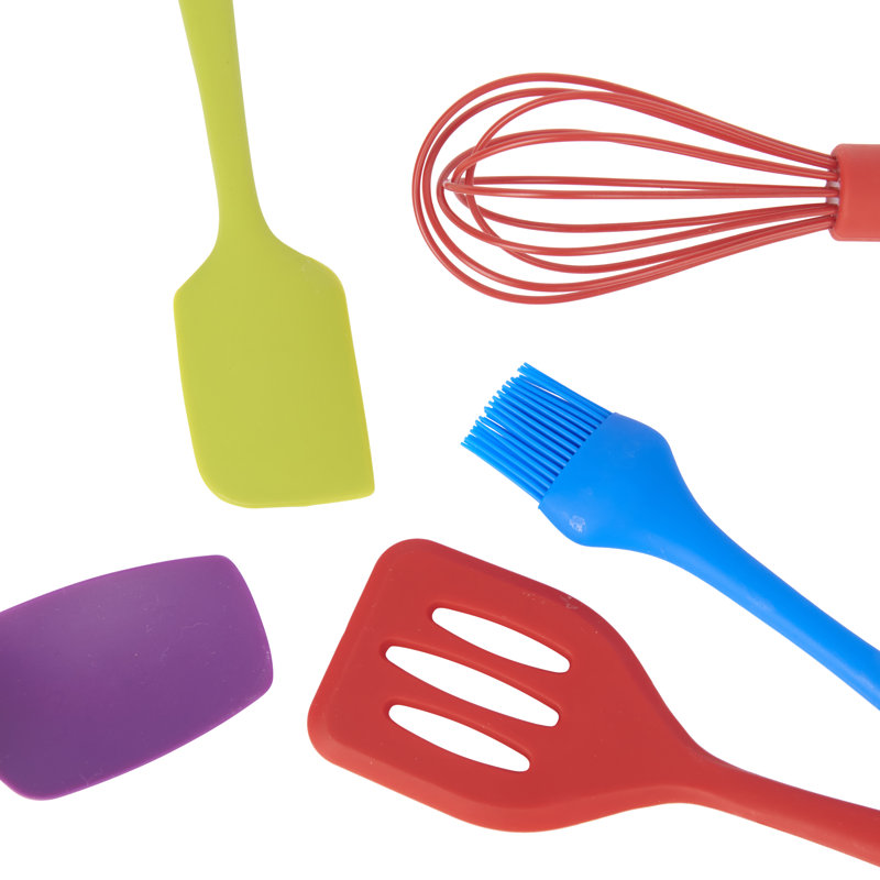 Colourworks 5-Piece Silicone Mini Utensils Set