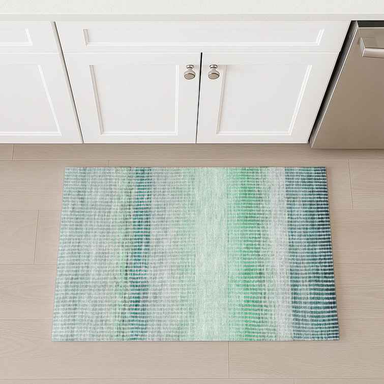 Machine Washable Indoor/Outdoor Jouett ACN2313 Stripes Rug
