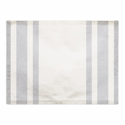 Napperon en coton texturé 14 po