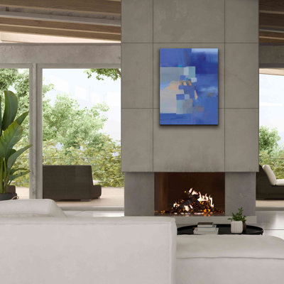 «Blue Dawn» par Jo Maye, art mural sur toile