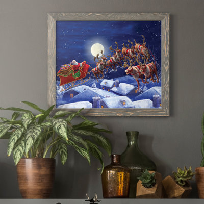 " Rooftop Ride " Painting Print