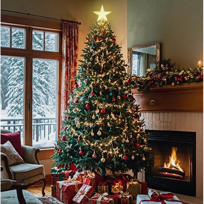 0.75' H Lighted Artificial Christmas Tree