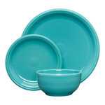 Fiesta Bistro Coupe 3 Piece Place Setting, Service for 1