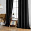 Heavy Velvet Curtains with Eyelet Rings – Thermal Insulated Drapes-1445720232-1445720238