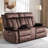 70.9'' Velvet Pillow Top Arm Reclining Loveseat-1137330350