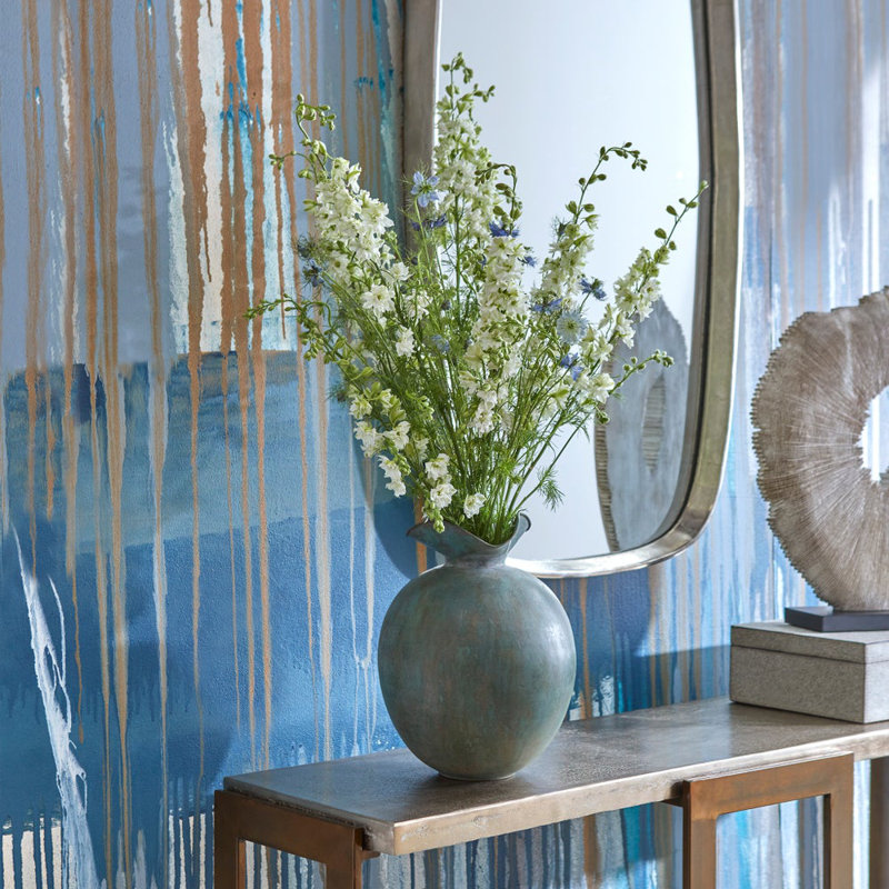 Vela Metal Elongated Mirror