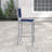 Travira Powder Coated Aluminum Outdoor 32'' Bar Stool-1613001307