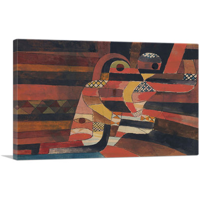 «Lovers 1920» par Paul Klee - reproduction d'art sur toile tendue