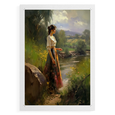 WOMEN Series CCCEI - Impression sur toile de qualité supérieure seulement - NON-CADRE - Prêt à être accroché