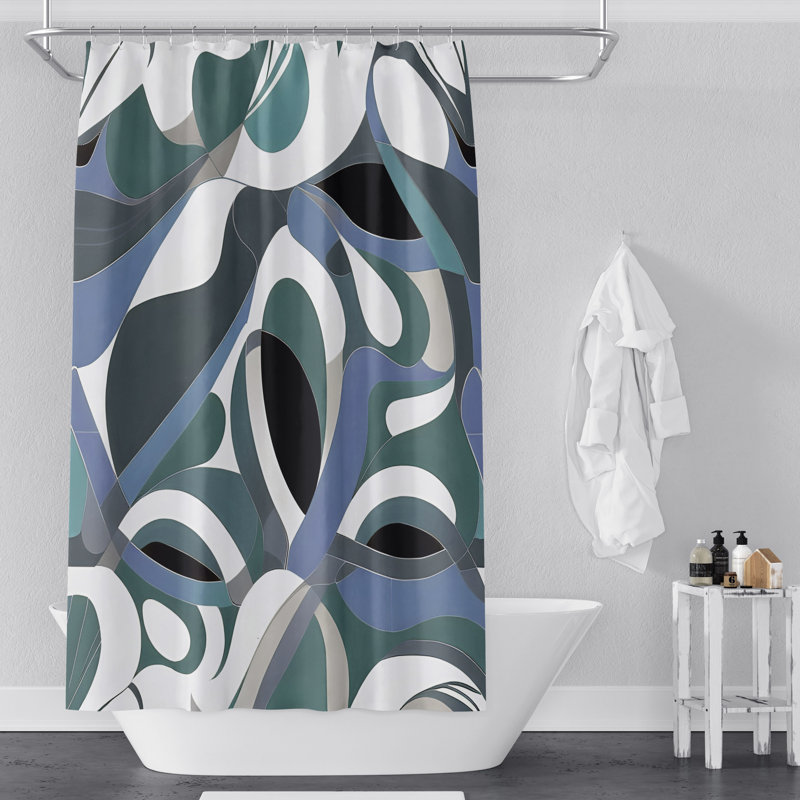 Rideau de douche Claman, H 93 po x l 70 po