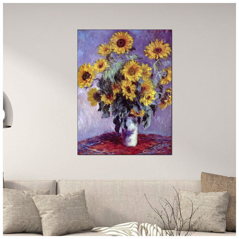Claude Monet - Wrapped Canvas Painting, 80cm H x 60cm W x 1.8cm D