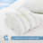 Seersucker Cooling Comforter - Reversible Summer Quilt for Hot Sleepers, Reduces Skin Temp 2-5 Degrees, Pet-Friendly, Machine Wash Tumble Dry Low-109833619-109833620