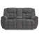 Foreside Reclining Loveseat With Console