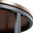 Iysiss Round Modern Nesting Coffee (Set of 2), Stacking Living Room Accent Tables with Tabletops and Metal Frame-495843361