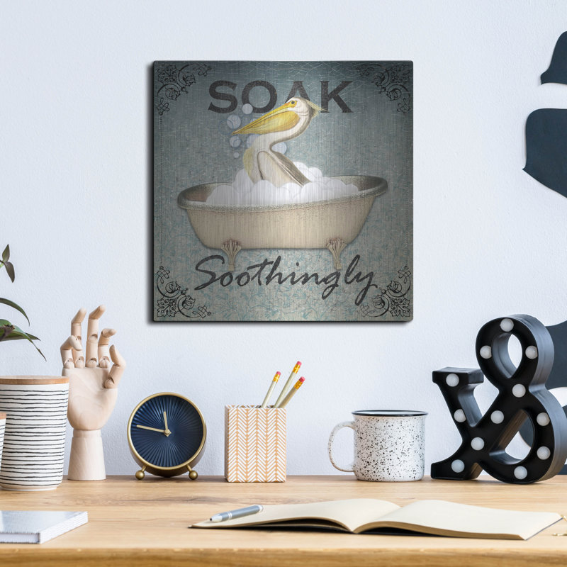 "Soak" par Karen Smith, H 12 po x l 12 po