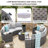 Badin Wicker/rattan 6 - Person Seating Group With Cushions-1325410293