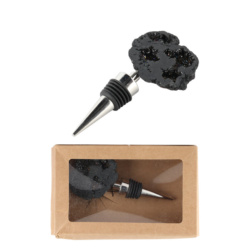 Arthus Bottle Stopper, Black