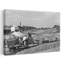 1950 1950 Construction mécanique plomberie couche de drainage urbain communauté vallée vert boîtier classique rétro rétro architecture urbaine Art mural-893117764