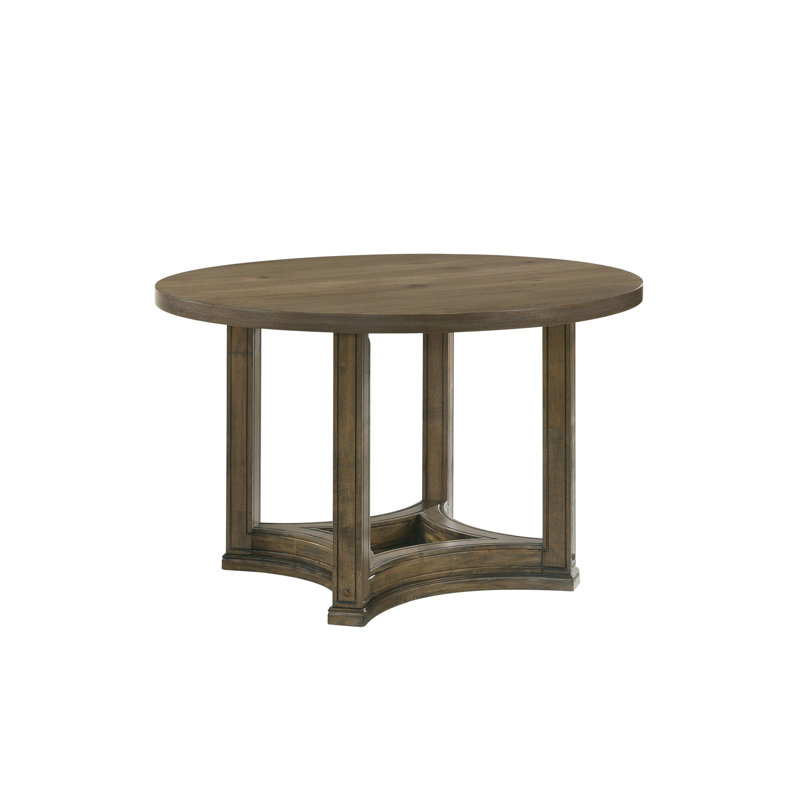 Parfield Weathered Oak Finish Round Dining Table