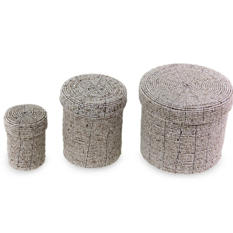 Ensemble de 3 boîtes à chapeau Callan