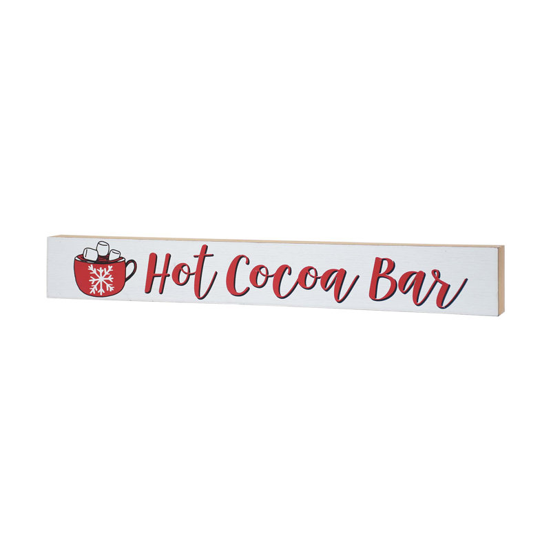 Enseigne de bar «Hot Cocoa»