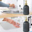 TRIXES 2-Pack Soap/Lotion Dispensers - 400ml Pump Bottles for Bathroom and Kitchen