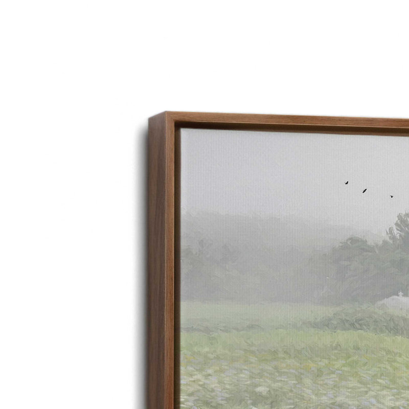 «Almost Home» par Lori Deiter, reproduction d'art, Toile avec cadre, Brown, L 24 po x H 18 po