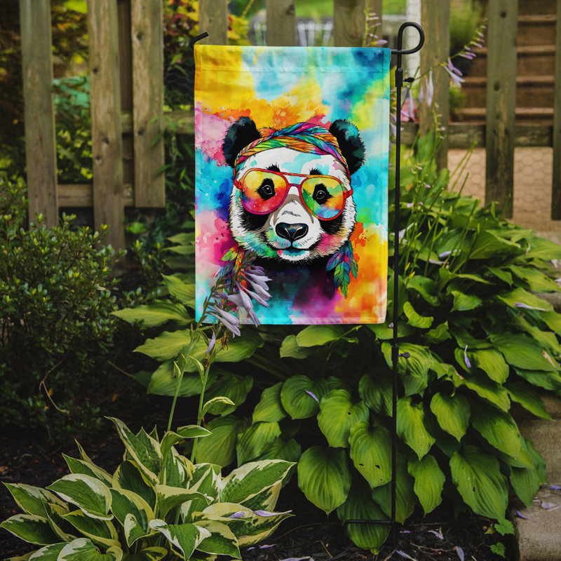 Drapeau de jardin hippie