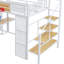 Lit mezzanine en métal avec bureau intégré-693569130