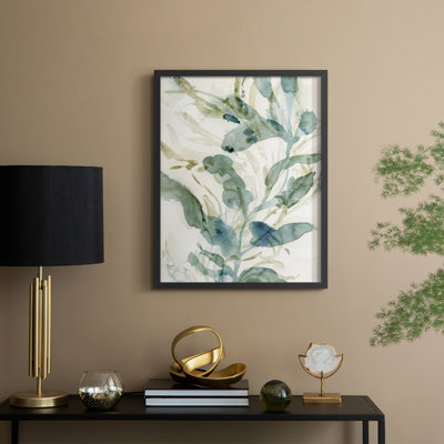 Underwater Botany III Framed Print - Solid Wood