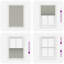 17 Stories Zebra Blind Sand Brown 120X150 Cm Fabric Width 115.9 Cm Polyester-628397372-628398763