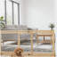 Large barrière pour animaux, barrière pour animaux en bois, barrière pour animaux autoportante pour votre maison-832868141