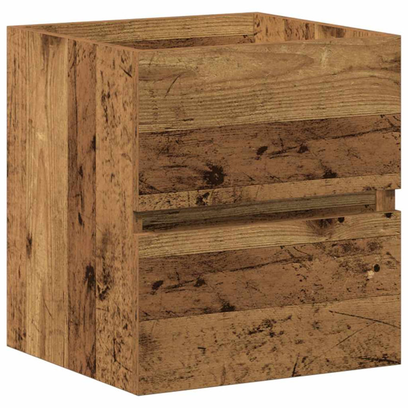 Cunigan Bathroom Cabinet, Old Wood