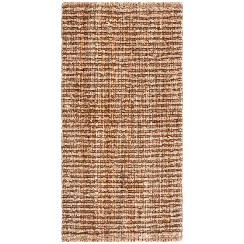 Alda Erroll Pollux Machine Made Power Loom Jute Area Rug, Rectangle 2' x 4'