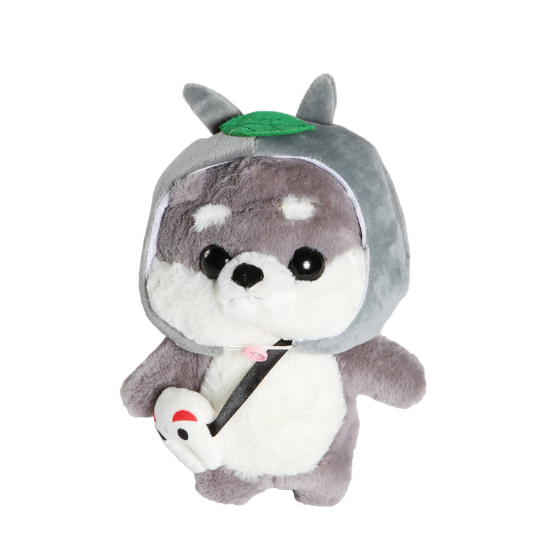 Peluche Shiba Totoro - gris / brun