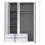3 Door Manufactured Wood Wardrobe