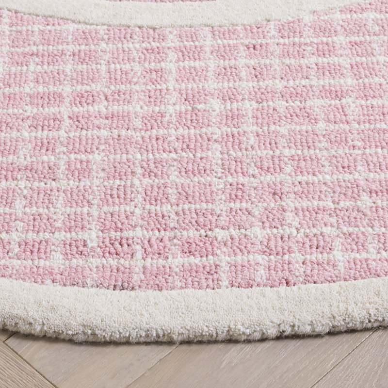 Tapis en laine touffeté à la main Pine, Rond 6 pi