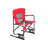 Red Folding Camping Chair - , With Rocking Feature And Portable For Garden Red,-721332406