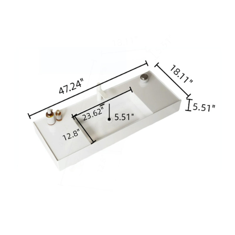 Chic Bathroom Vanity With Premium Basin And Functional Layout