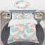 Ensemble de housse de couette mid-century en feuillage tropical rétro-40701981
