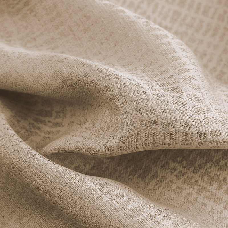 Rideau de fenêtre Demi Intricate Design, Taupe