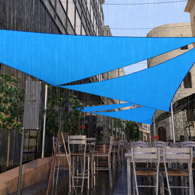 ColorTree Customizable Waterproof Triangle Sun Shade Sail – Durable & UV-Resistant