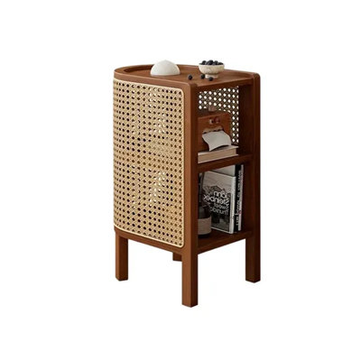 30cm W Solid Wood Bedside Table