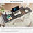 Ohana 58'' W Rectangle Computer Desk with Storage Cabinet and Drawers, Workstation for Office Home-926011654