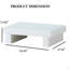 1Pc Nightstand High Gloss Lacquer Coating