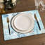 Ensemble de table rectangulaire en polyester