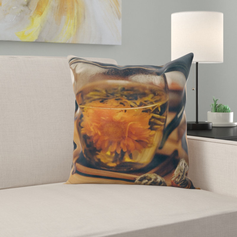 Microsuede Throw Pillow