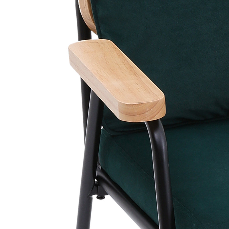 Alyncia Velvet Armchair